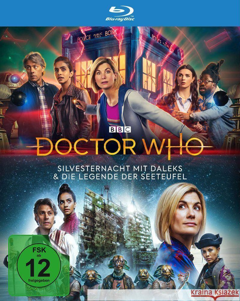 Doctor Who: Silvesternacht mit Daleks / Die Legende der Seeteufel, 1 Blu-ray  4006448367053 Polyband - książka