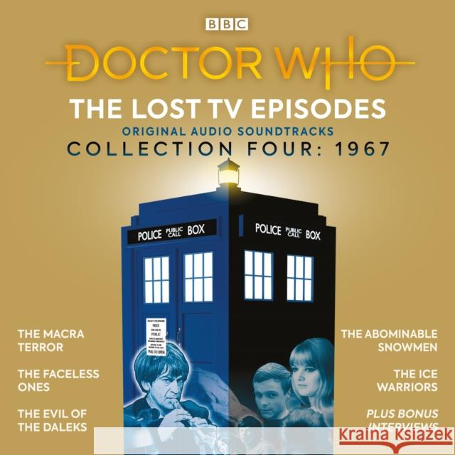 Doctor Who: The Lost TV Episodes Collection Four: Second Doctor TV Soundtracks Brian Hayles 9781529129502 BBC Audio, A Division Of Random House - książka