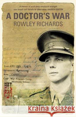 DOCTORS WAR Rowley Richards 9780732280093 HARPERCOLLINS PUBLISHERS (AUSTRALIA) PTY LTD - książka