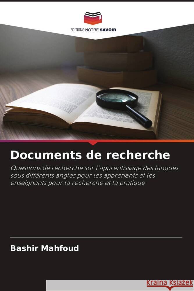 Documents de recherche Mahfoud, Bashir 9786204876375 Editions Notre Savoir - książka