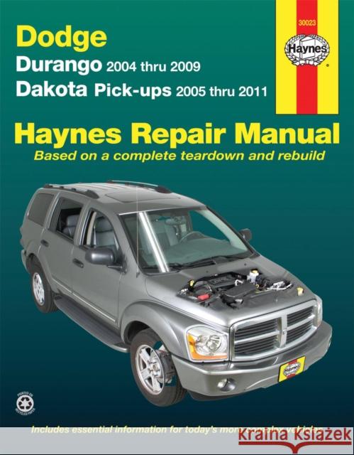 Dodge Durango/Dakota : 04-11 John A Wegmann John H Haynes  9781563929564 Haynes Manuals Inc - książka