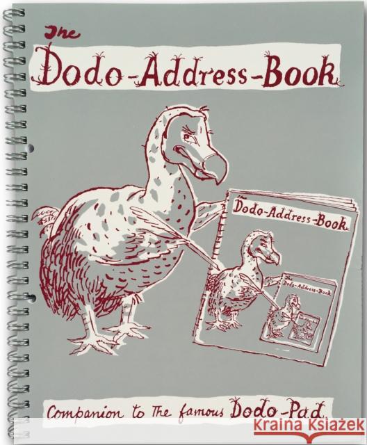 Dodo Address Book (Upcycled - RING-BOUND): A Companion to the famous Dodo Pad diary John Verney, Bee Peak 9780857701794 Dodo Pad Ltd - książka