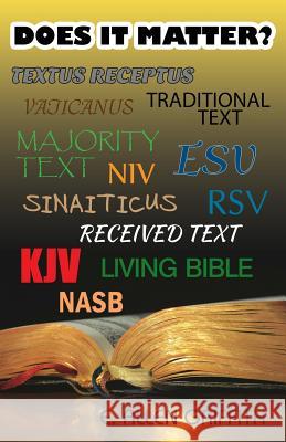 Does It Matter? E. Allen Griffith 9781937129903 Faithful Life Publishers - książka