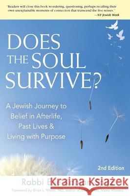 Does the Soul Survive? (2nd Edition): A Jewish Journey to Belief in Afterlife, Past Lives & Living with Purpose Elie Kaplan Spitz Brian L. Weiss 9781580238182 Jewish Lights Publishing - książka