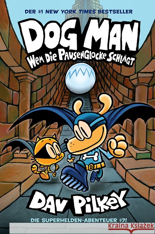 Dog Man - Wem die Pausenglocke schlägt Pilkey, Dav 9783948638542 Adrian Verlag - książka