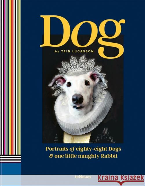 Dog: Portraits of Eighty-Eight Dogs and One Little Naughty Rabbit Tein Lucasson 9783961712519 teNeues Publishing UK Ltd - książka