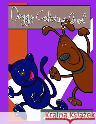 Doggy Coloring Book Jim Stephens 9781684111312 Revival Waves of Glory Ministries - książka