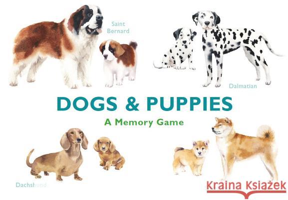 Dogs & Puppies: A Memory Game Marcel George 9781786272744 Laurence King - książka