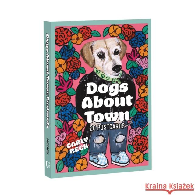 Dogs About Town: 20 Postcards Carly Beck 9781454953142 Union Square & Co. - książka