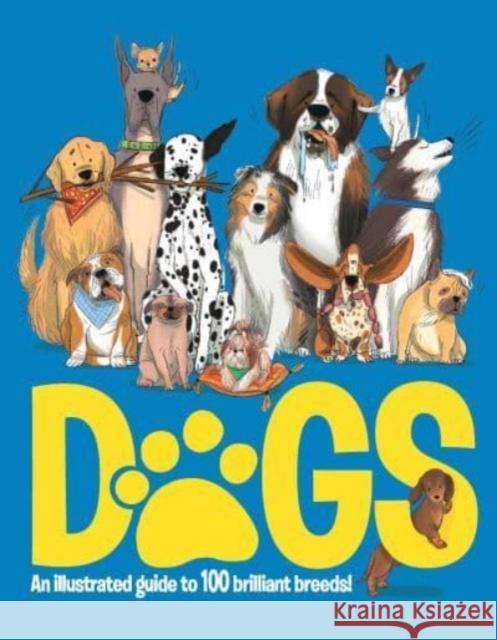 Dogs: An Illustrated Guide to 100 Brilliant Breeds Annabel Griffin 9781915461148 Hungry Tomato Ltd - książka