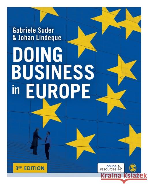 Doing Business in Europe Gabriele Suder Johan Lindeque 9781526420732 Sage Publications Ltd - książka