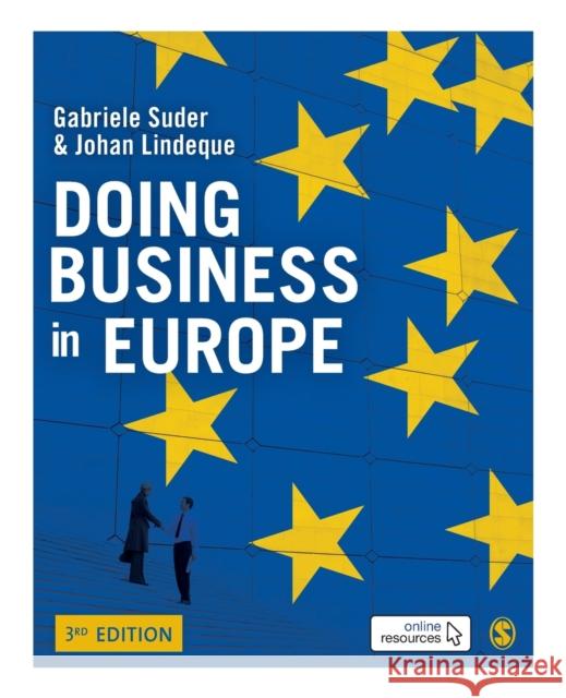 Doing Business in Europe Gabriele Suder Johan Lindeque 9781526420749 Sage Publications Ltd - książka
