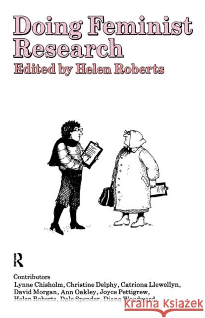 Doing Feminist Research Helen Roberts 9780415025478 Routledge - książka