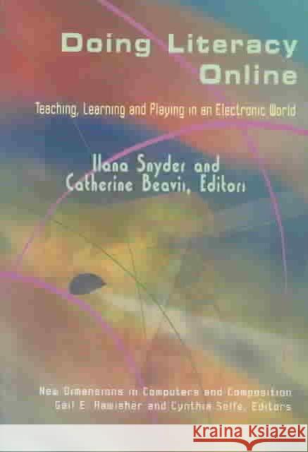 Doing Literacy Online  9781572735415 Hampton Press - książka