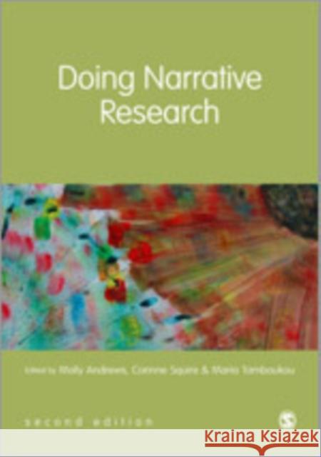 Doing Narrative Research Molly Andrews 9781446252659 Sage Publications (CA) - książka