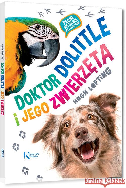 Doktor Dolittle i jego zwierzęta kolor BR GREG Lofting Hugh 9788375174946 Greg - książka