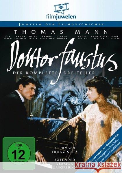 Doktor Faustus, 1 DVD : BRD Mann, Thomas 4042564192643 Filmjuwelen - książka