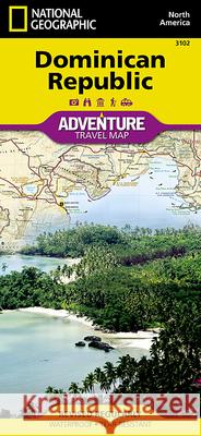 Dominican Republic Map National Geographic Maps 9781566952347 Not Avail - książka