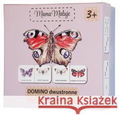 Domino dwustronne Motyle  5904673762447 Mama Maluje - książka