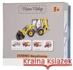 Domino dwustronne Pojazdy  5904673762454 Mama Maluje - książka