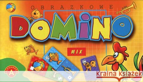 Domino obrazkowe - mix ALEX  5906018002027 Alexander - książka