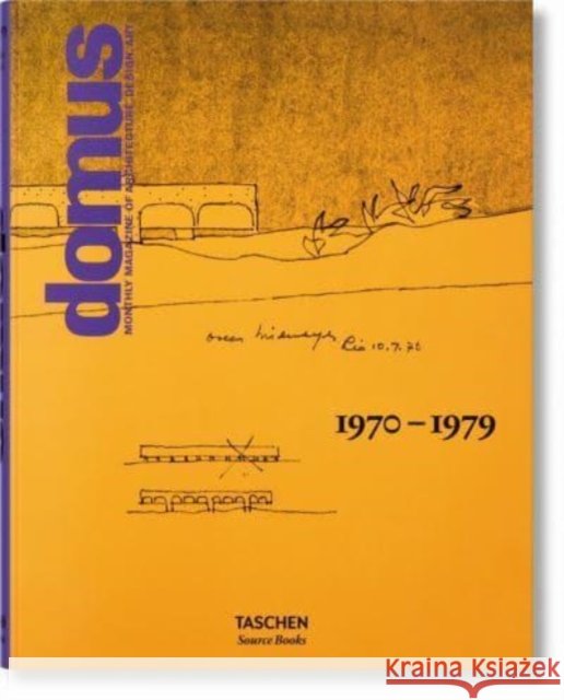 domus 1970–1979  9783836593861 Taschen GmbH - książka