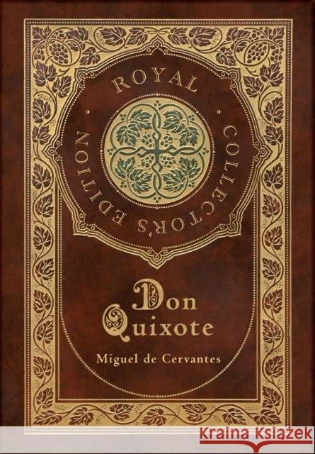 Don Quixote (Royal Collector's Edition) (Case Laminate Hardcover with Jacket) Miguel D 9781774378625 Royal Classics - książka