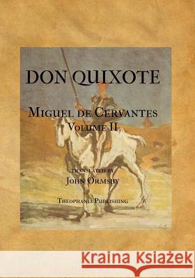 Don Quixote Volume Two Cervantes 9781475256642 Createspace - książka