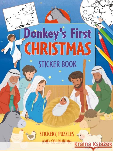Donkeys First Christmas Suzy Senior 9781915074157 Scamp Publishing - książka
