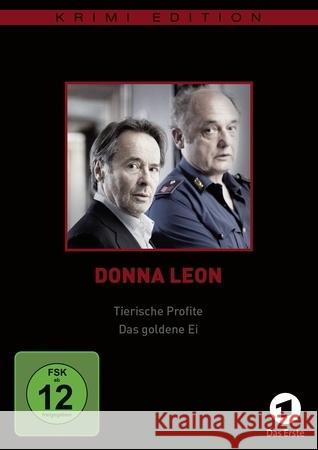 Donna Leon: Tierische Profite / Das goldene Ei (Krimiedition), 1 DVD : Deutschland Leon, Donna 0888751995291 LEONINE Distribution - książka