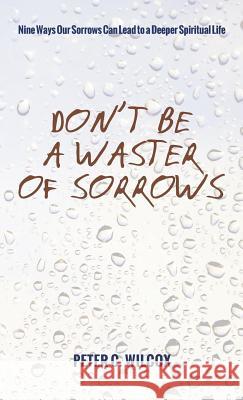 Don't Be a Waster of Sorrows Peter C Std Wilcox 9781498207355 Wipf & Stock Publishers - książka