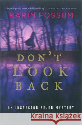 Don't Look Back Karin Fossum Felicity David 9780156031363 Harvest Books - książka