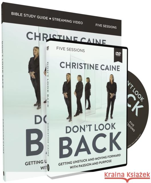 Don't Look Back Study Guide with DVD Christine Caine 9780310155454 HarperChristian Resources - książka