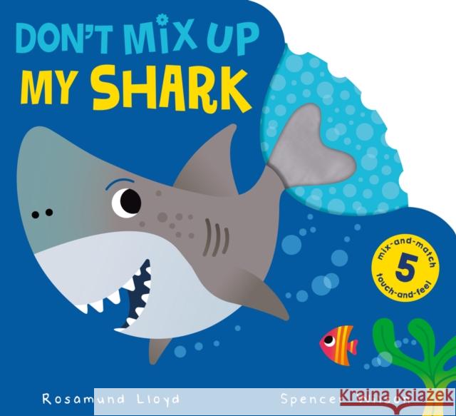 Don't Mix Up My Shark Rosamund Lloyd 9781801044899 Little Tiger Press Group - książka