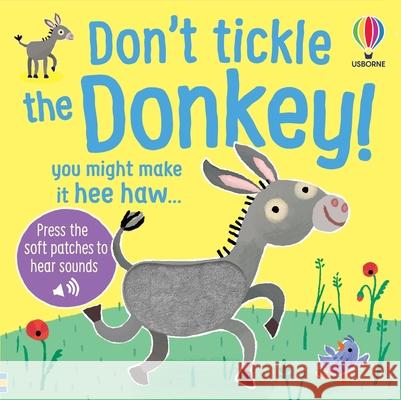 Don't Tickle the Donkey! Sam Taplin Ana Martin Larranaga 9781836053132 Usborne Books - książka