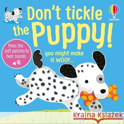 Don't Tickle the Puppy! Sam Taplin Ana Martin Larranaga 9781836051053 Usborne Books - książka