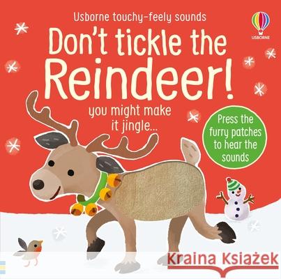 Don't Tickle the Reindeer! Sam Taplin 9781801314213 Usborne Publishing Ltd - książka