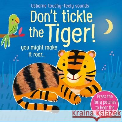 Don't Tickle the Tiger! Sam Taplin Ana Martin Larranaga 9781836052173 Usborne Books - książka