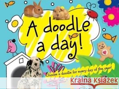 DOODLE A DAY Chris Scollen 9781848793880 MAKE BELIEVE IDEAS - książka