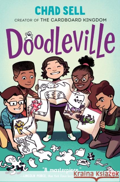 Doodleville: (A Graphic Novel) Chad Sell 9781984894717 Alfred A. Knopf Books for Young Readers - książka