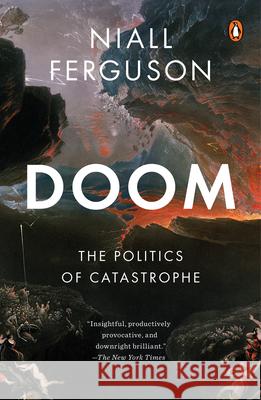 Doom: The Politics of Catastrophe Niall Ferguson 9780593297391 Penguin Books - książka