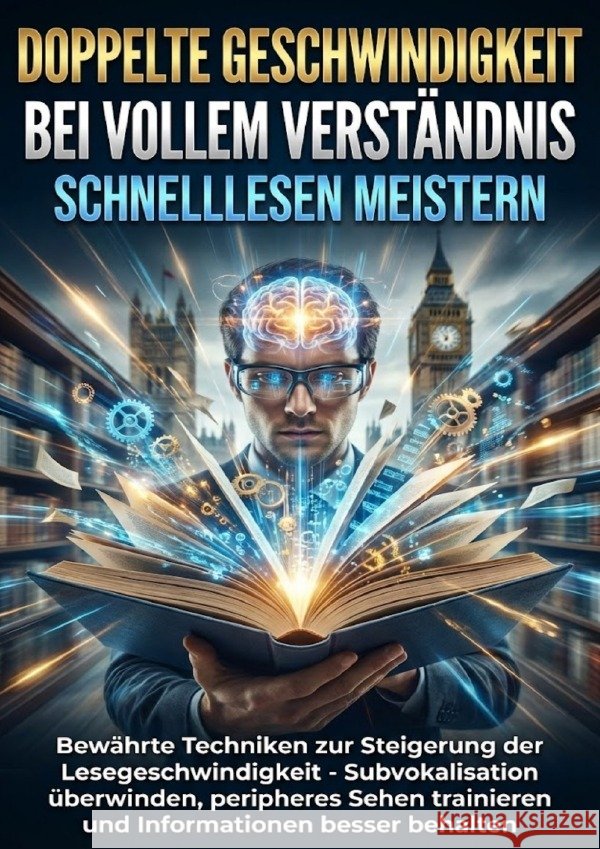 Doppelte Geschwindigkeit bei Vollem Verständnis: Schnelllesen Meistern Wagner, Emilia 9783565153046 epubli - książka