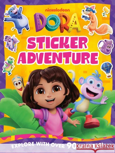 Dora Sticker Adventure Book DORA 9780008686383 HarperCollins Publishers - książka
