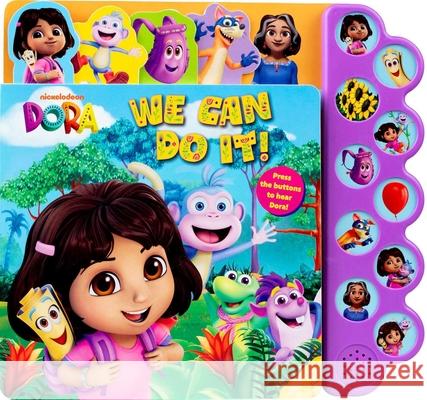 Dora: We Can Do It! 10-Button Sound Book Maria Correa Welove Studio 9780794454388 Studio Fun International - książka