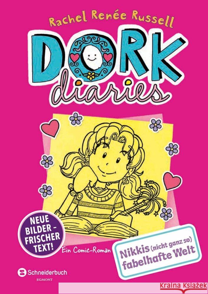 DORK Diaries - Nikkis (nicht ganz so) fabelhafte Welt Russell, Rachel R. 9783505143717 Schneiderbuch - książka