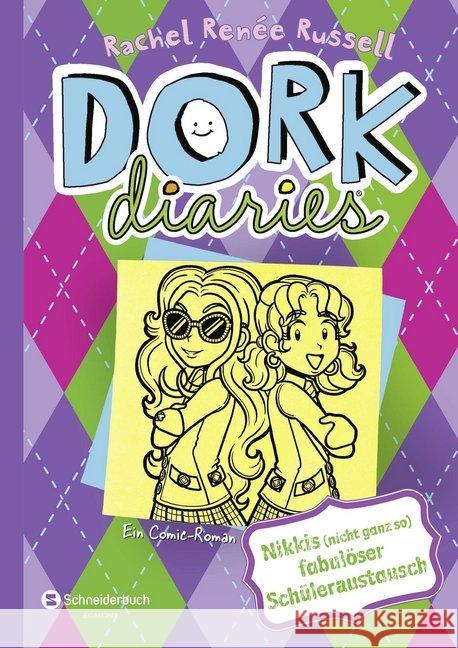 Dork Diaries - Nikkis (nicht ganz so) fabulöser Schüleraustausch Russell, Rachel R. 9783505139215 Egmont SchneiderBuch - książka