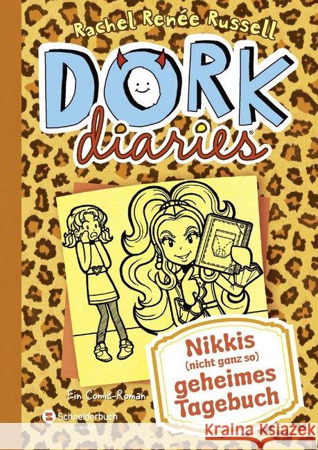 Dork Diaries - Nikkis (nicht ganz so) geheimes Tagebuch : Ein Comic-Roman Russell, Rachel R. 9783505137495 Egmont SchneiderBuch - książka