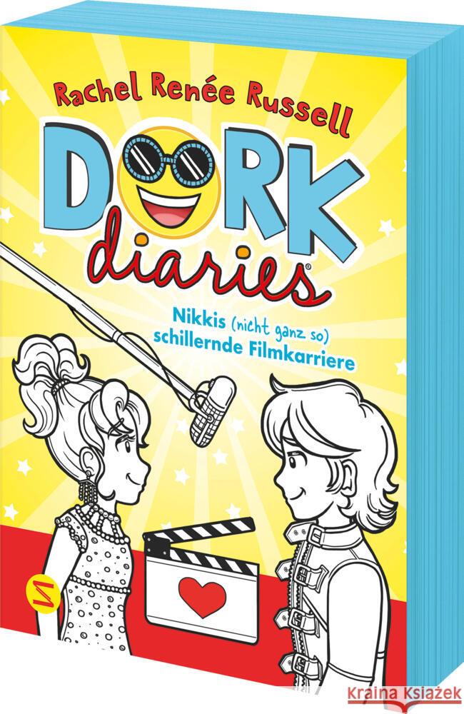DORK Diaries, Band 7: Nikkis (nicht ganz so) schillernde Filmkarriere Russell, Rachel Renée 9783505152764 Schneiderbuch - książka