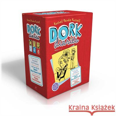 Dork Diaries Boxed Set (Books 4-6): Dork Diaries 4; Dork Diaries 5; Dork Diaries 6 Russell, Rachel Renée 9781442498594 Aladdin Paperbacks - książka