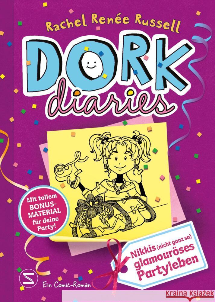 DORK Diaries. Nikkis (nicht ganz so) glamouröses Partyleben, Band 02 Russell, Rachel Renée 9783505150128 Schneiderbuch - książka
